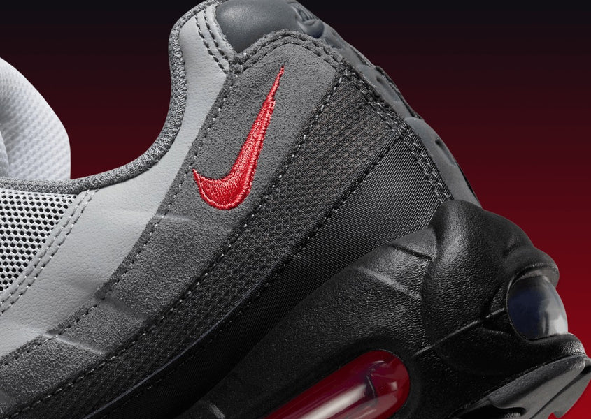 NIKE AIR MAX 95 "TRACK RED & SMOKE GREY"