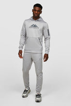 Load image into Gallery viewer, Monterrain Speed 2.0 Poly Fleece Tracksuit | Grey Marl
