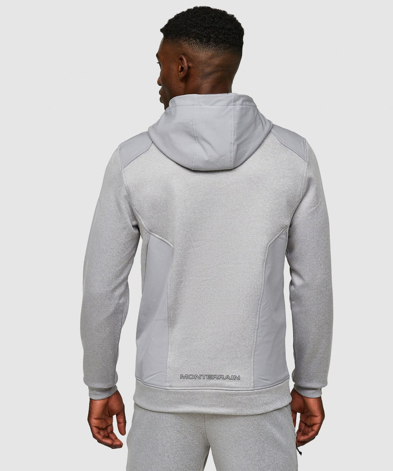 Monterrain Speed 2.0 Poly Fleece Tracksuit | Grey Marl