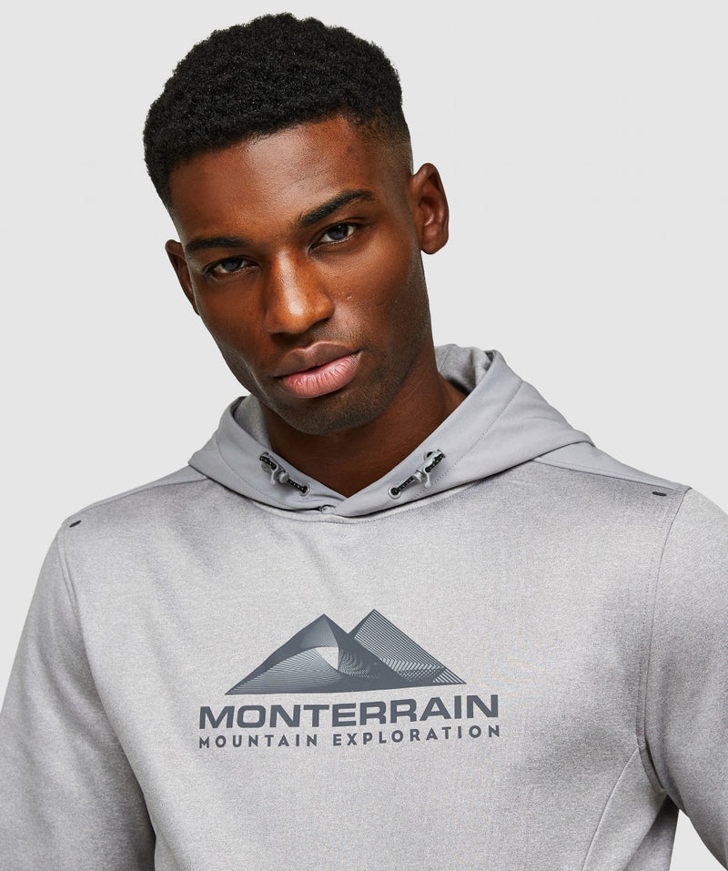 Monterrain Speed 2.0 Poly Fleece Tracksuit | Grey Marl