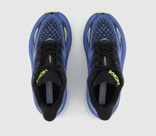 Load image into Gallery viewer, HOKA Clifton 9 Trainers Black Stellar Blue
