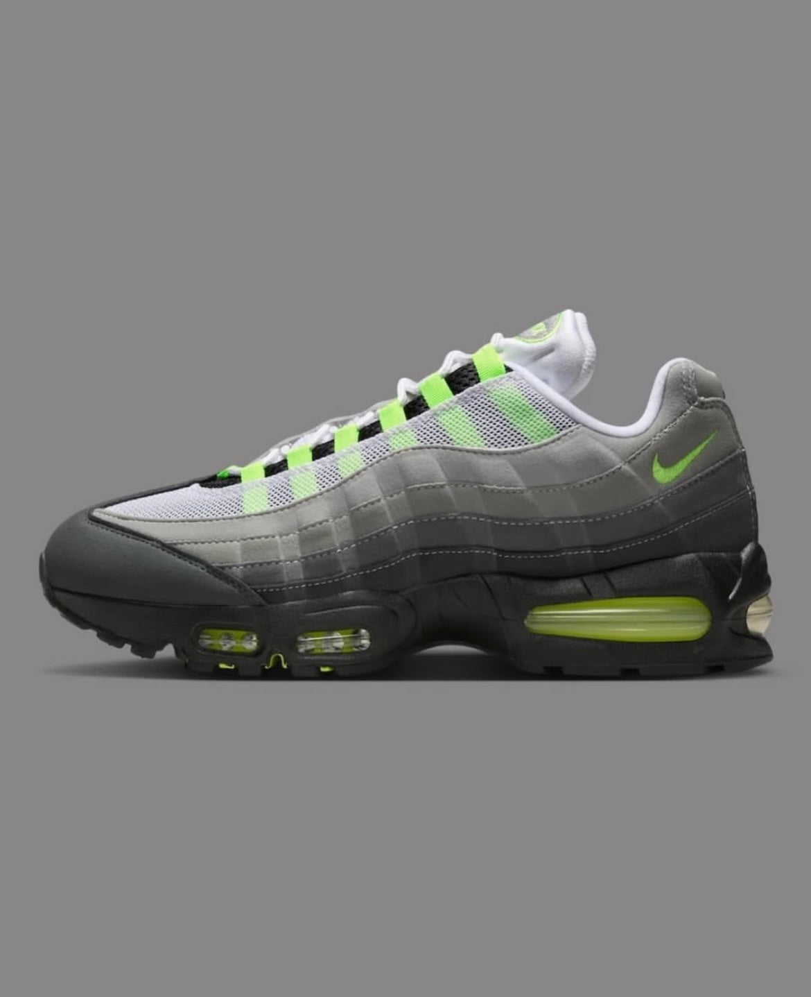 neon green air max 95