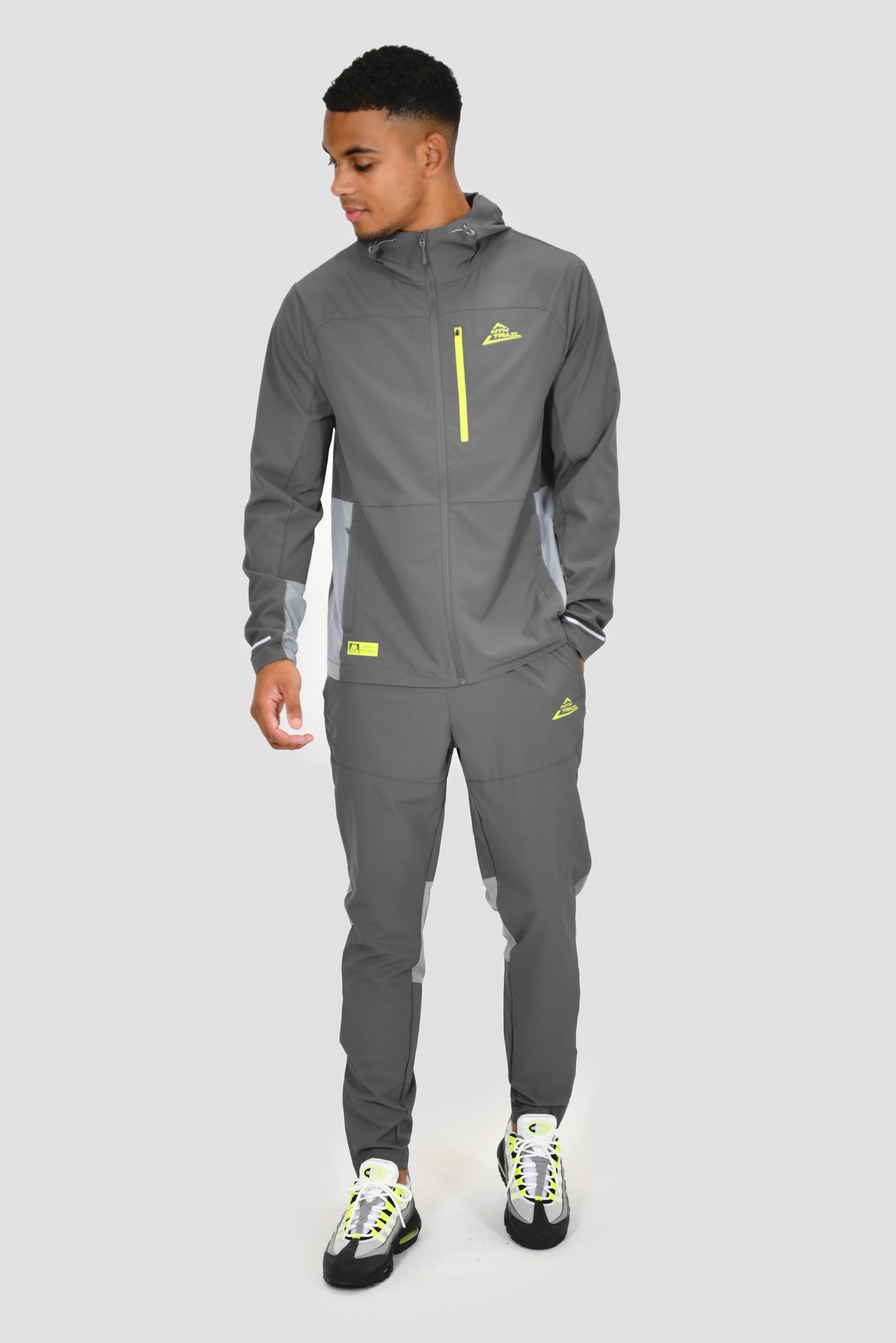 ウォーキング・ランニングウェア RALEIGH GANGSTA TRACK SUITS M MTX Trail Tracksuit - Platinum Grey/Cement Grey – Rigouts | UK
