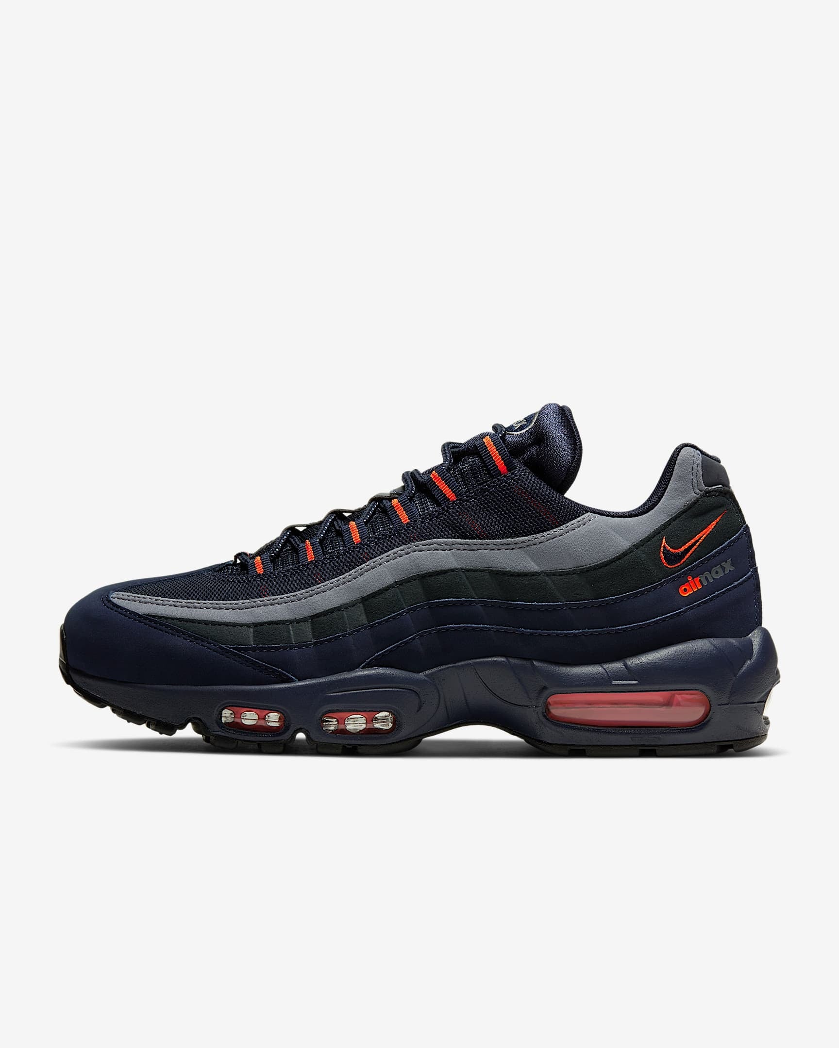 blue orange air max 95