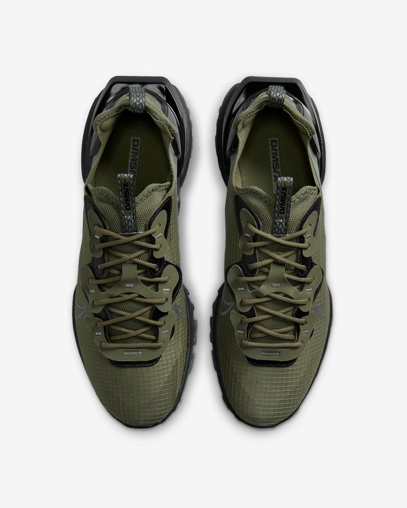 NIKE REACT VISION "Medium Olive/Cool Grey/Black"