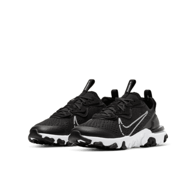 nike react vision men's black and white