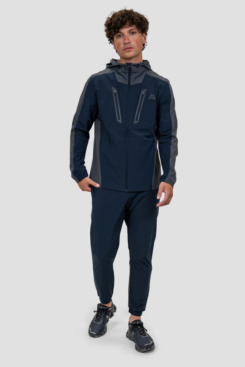 Montirex Torrent Tracksuit - Jet Grey/Midnight Blue