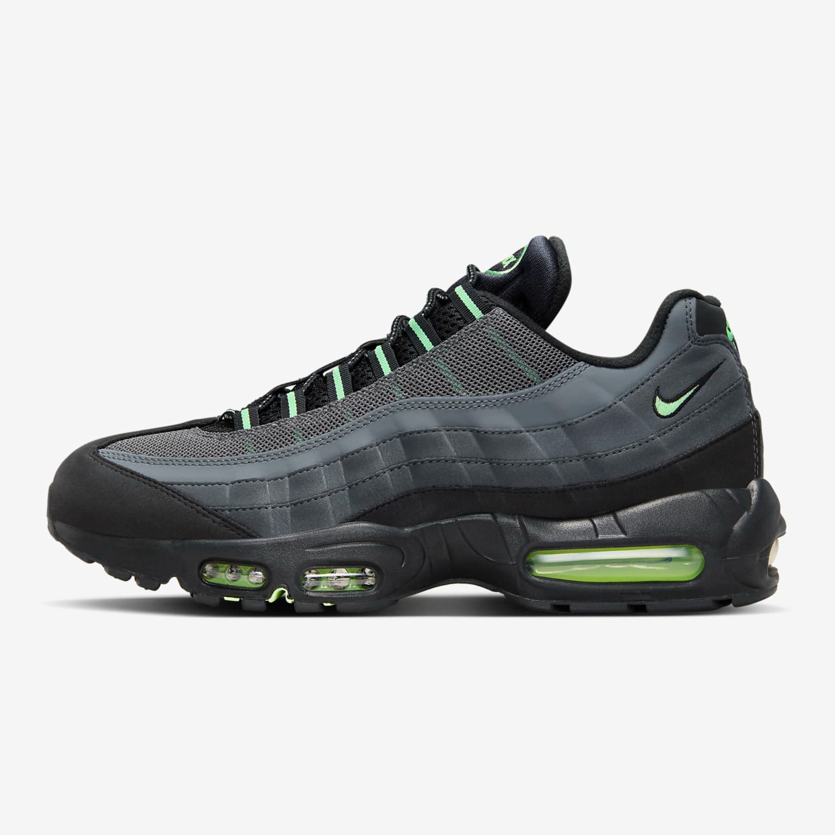 靴 NIKE AIR MAX 95 SE Nike Air Max 95 SE Shoes Air Sprung Grey Aqua Pink Men Size