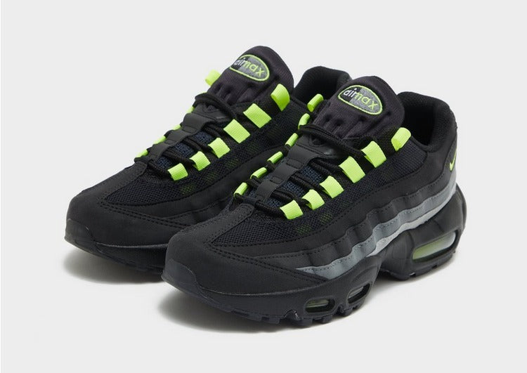 Nike Sneaker Air Max 95 Neon Green Grey 95 Black Neon Gray And