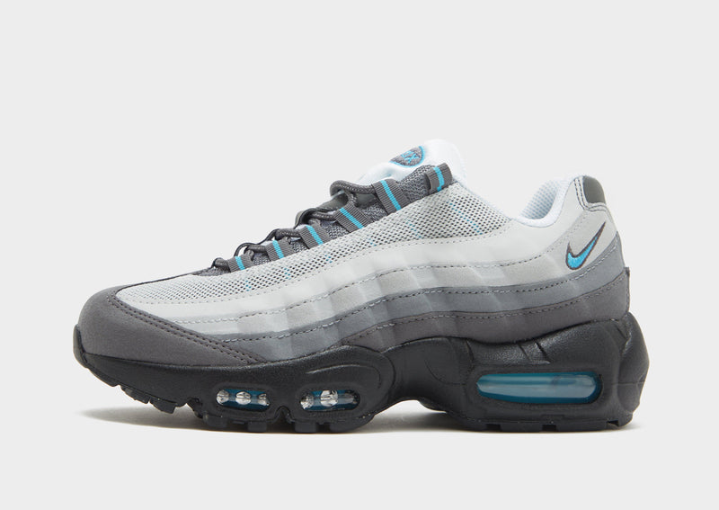 Nike air max 95 junior black and blue hotsell