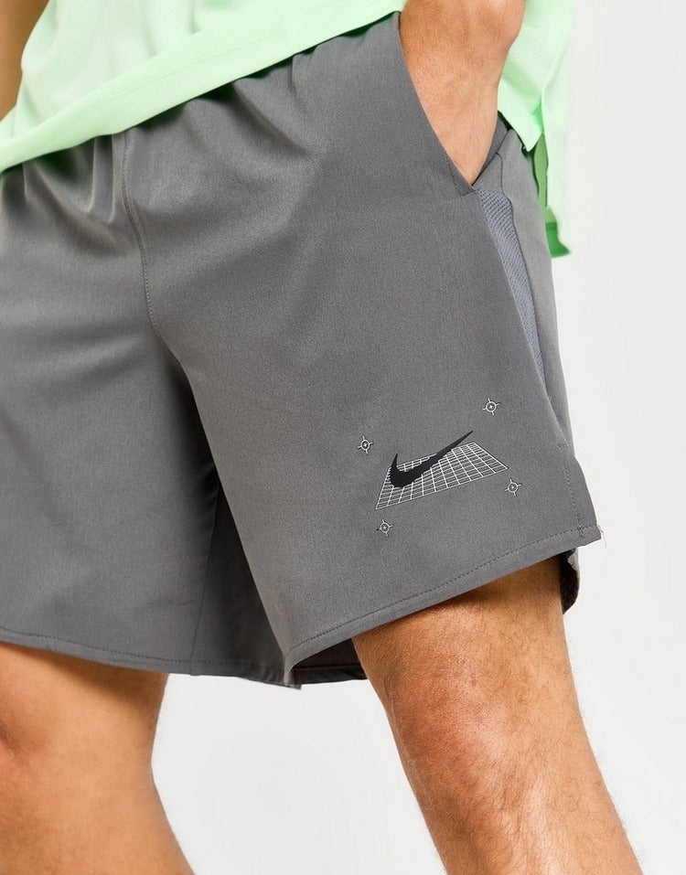 NIKE MILER / CHALLENGER GRID SET “NEON / GREY”