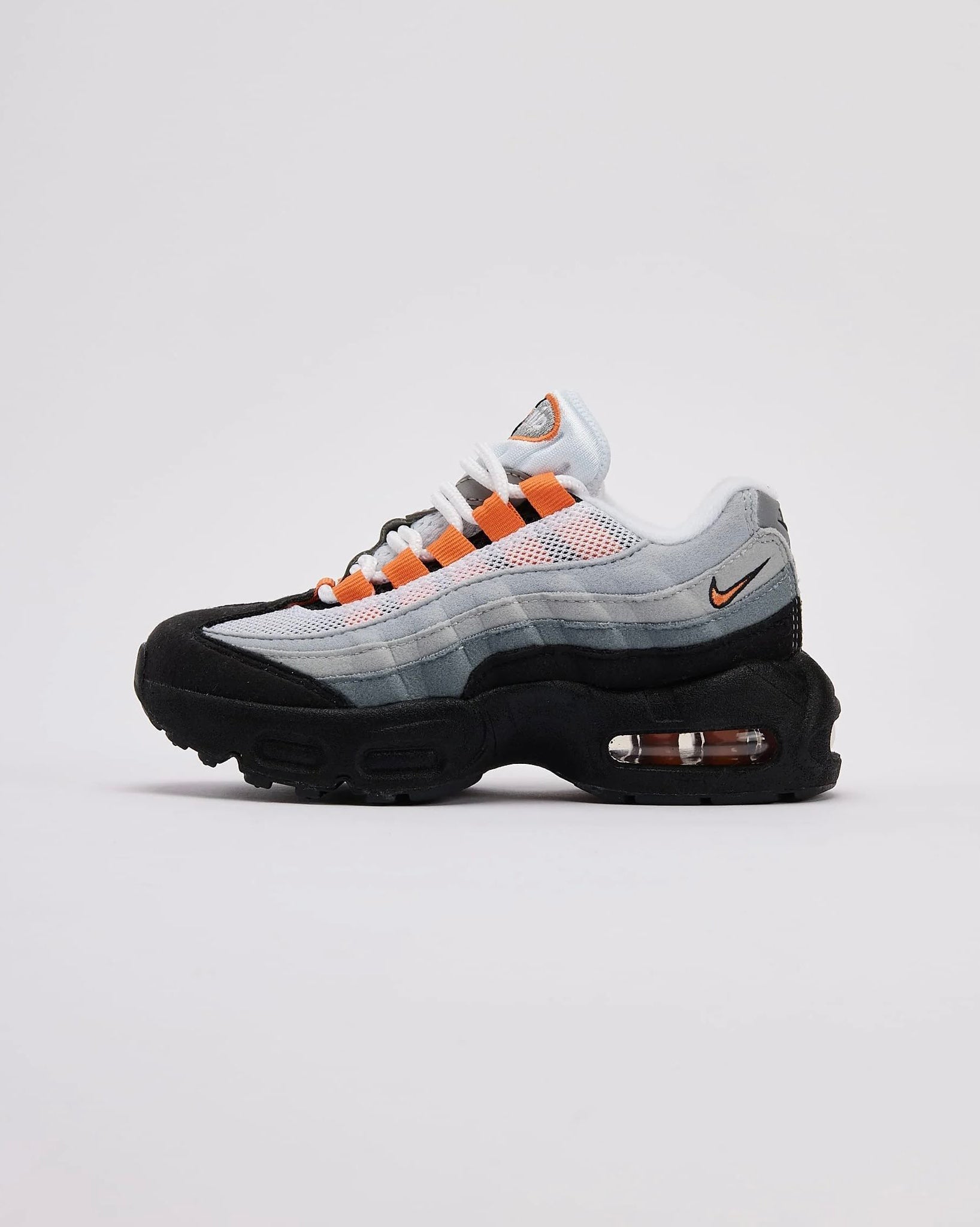 Grey Nike 95 Boys Air Max 95 KIDS Creps - Main Image