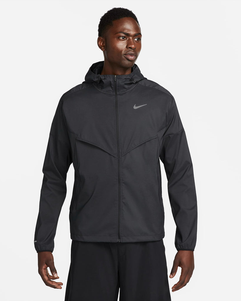 Nike windrunner jacket black and white best sale