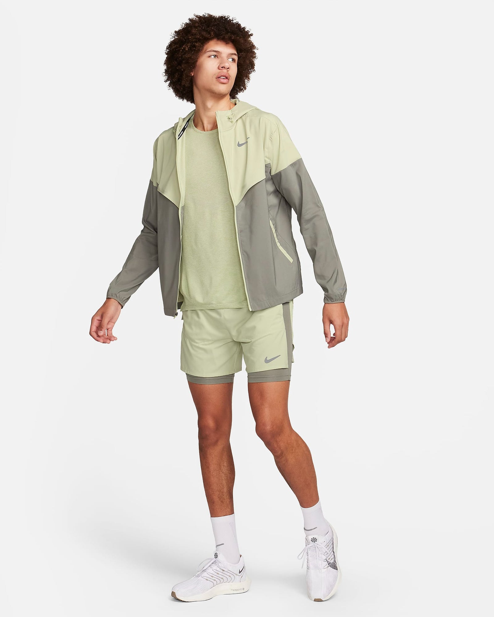 Nike Windrunner Olive Aura Rigouts UK