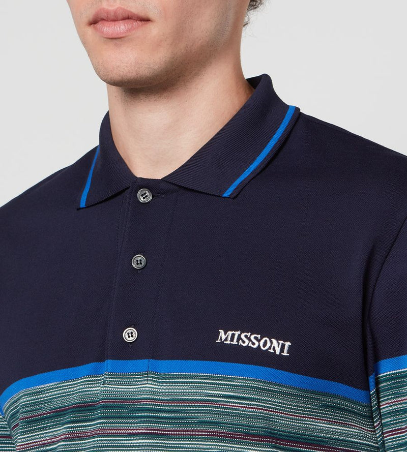 Missoni Long-Sleeve Polo Shirt