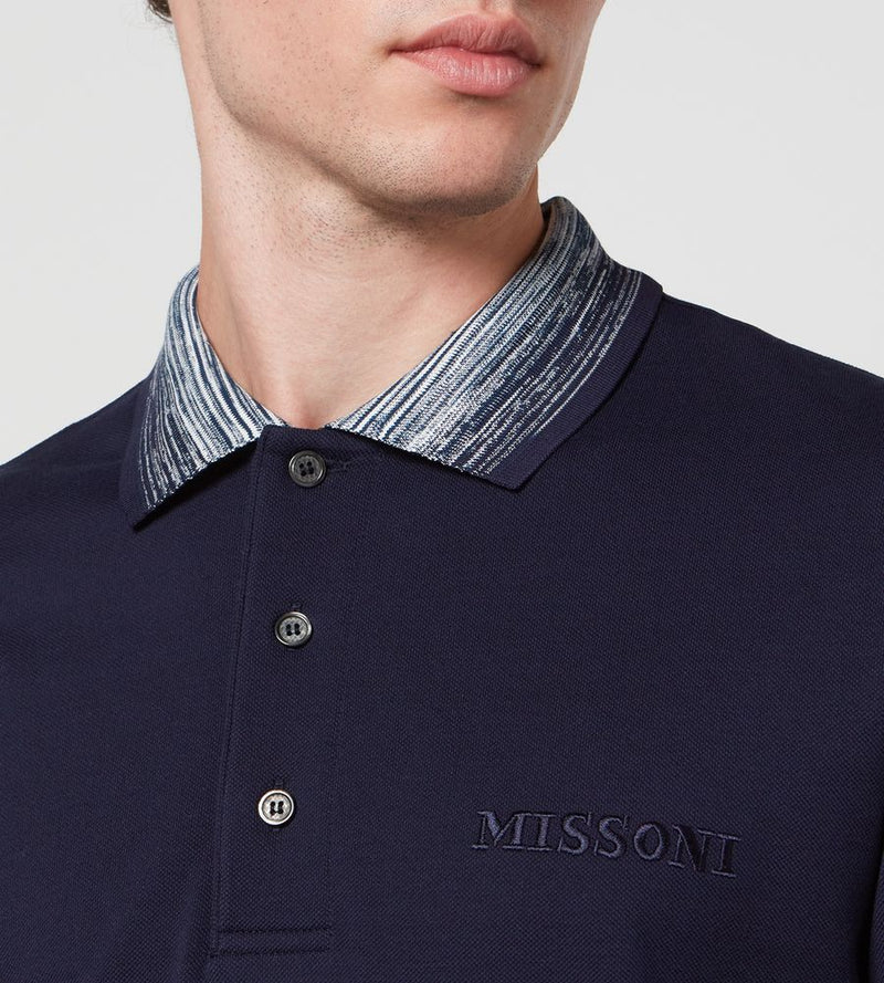 Missoni Cotton-Piqué Polo Shirt