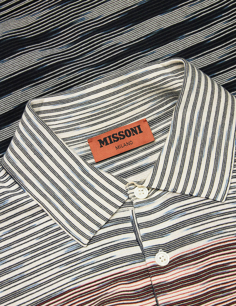 Missoni Textural Print Polo Shirt
