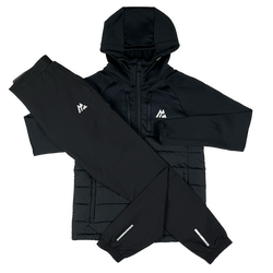 MONTIREX NIMBUS HYBRID JACKET / SHIFT PANTS TRACKSUIT - BLACK