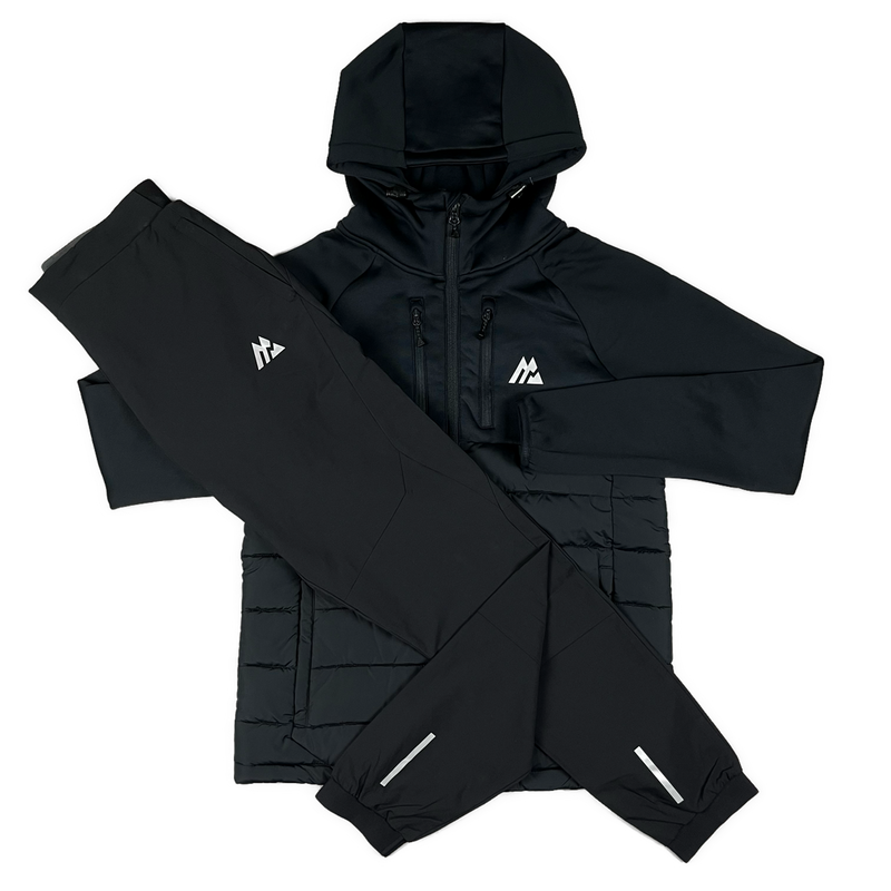 MONTIREX NIMBUS HYBRID JACKET / SHIFT PANTS TRACKSUIT - BLACK