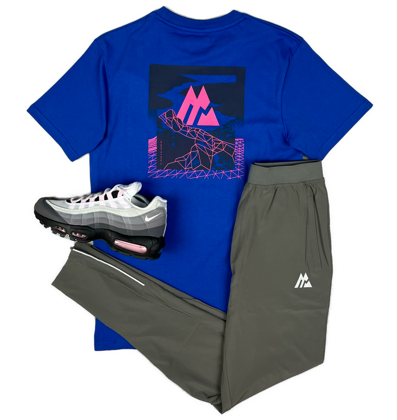 MONTIREX CALIBRATION T-SHIRT / FLY PANTS SET - BLUE / PINK FOAM