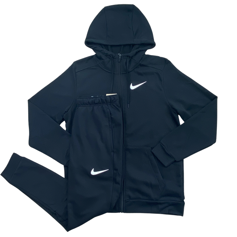 NIKE THERMA DRIFIT TRACKSUIT - BLACK