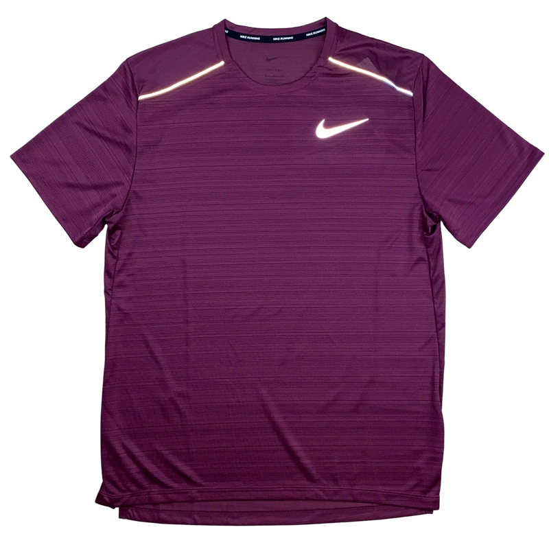 NIKE MILER T-SHIRT 1.0 - BEETROOT / SANGRIA