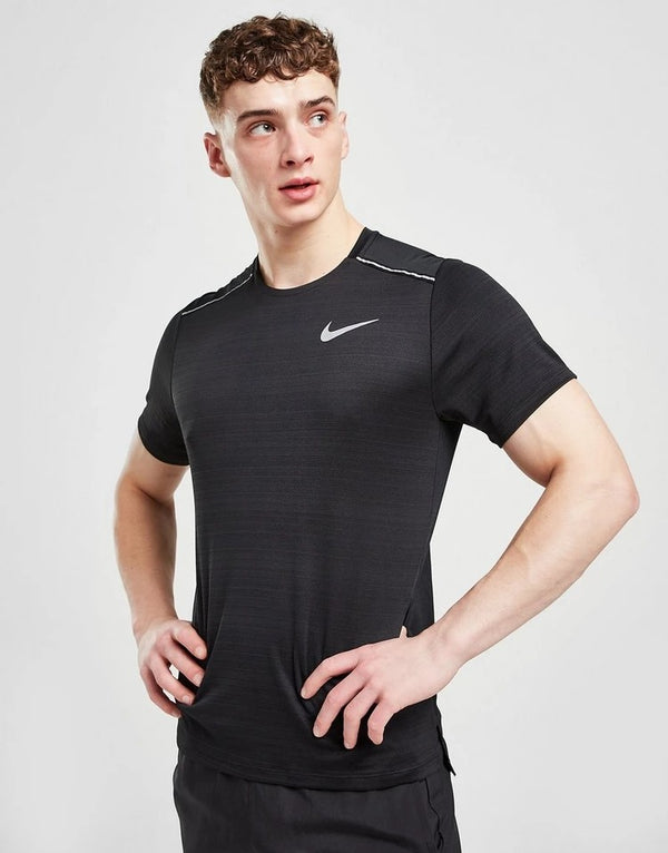 Nike Miler T-Shirt/ Shorts Set Black – StockUK