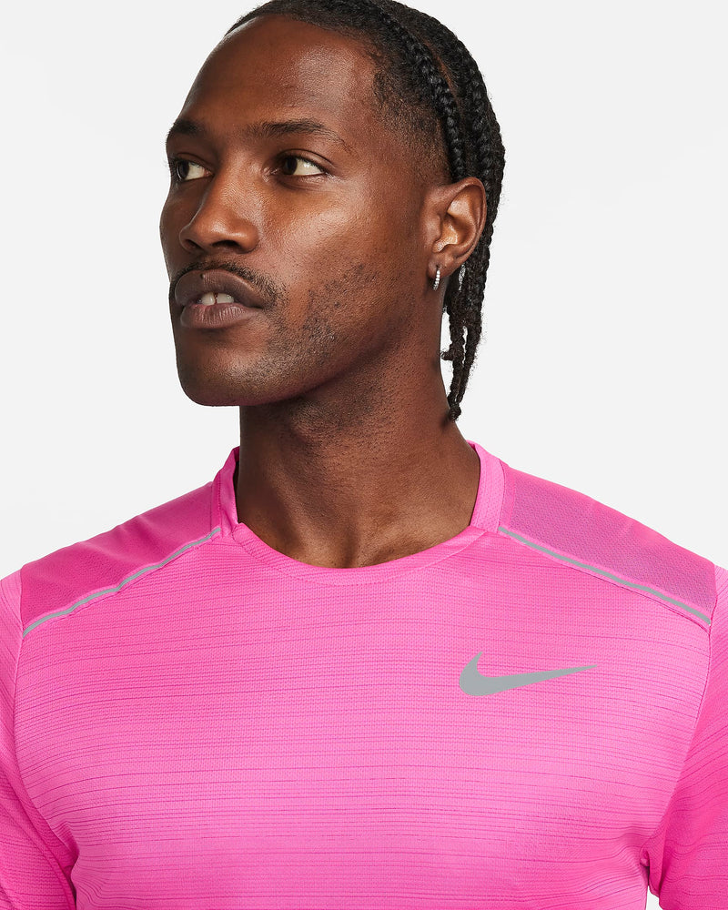 Nike Miler Short-Sleeve T-Shirt "Hyper Pink"